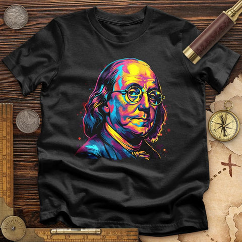 Ben Franklin Vibrant T-Shirt Black / S
