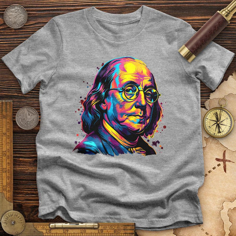 Ben Franklin Vibrant T-Shirt Sport Grey / S