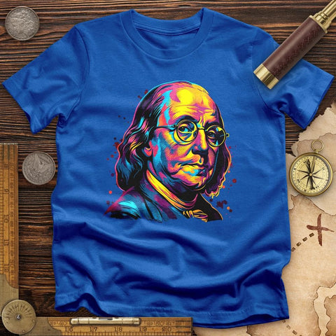 Ben Franklin Vibrant T-Shirt Royal / S
