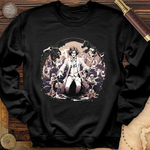 Betthoven Conducting Crewneck Navy / S