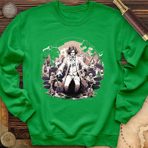 Betthoven Conducting Crewneck Irish Green / S