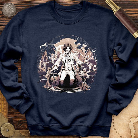 Betthoven Conducting Crewneck