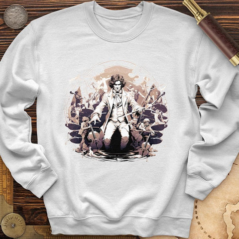 Betthoven Conducting Crewneck White / S