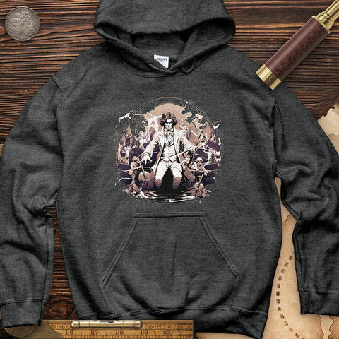 Betthoven Conducting Hoodie Dark Heather / S