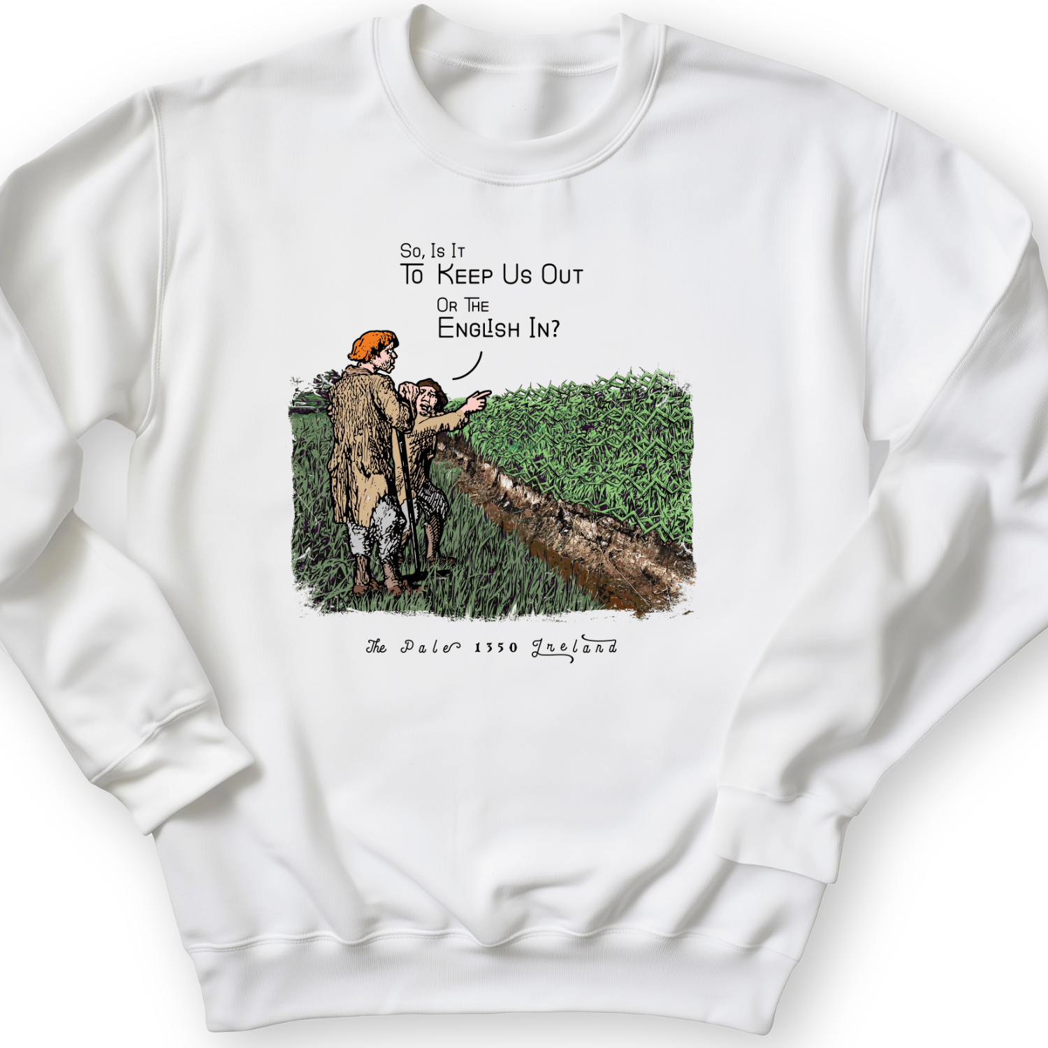 Beyond The Pale Crewneck White / S