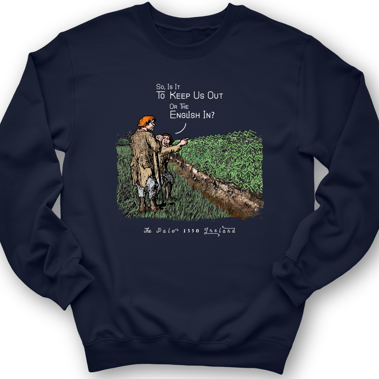 Beyond The Pale Crewneck Navy / S