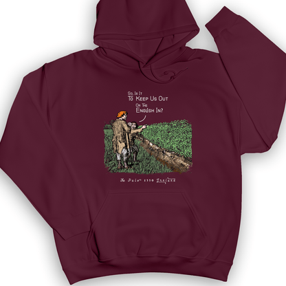 Beyond The Pale Hoodie Maroon / S