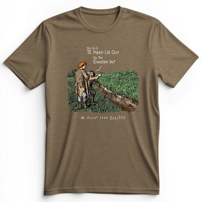 Beyond The Pale Premium Tee Heather Olive / S