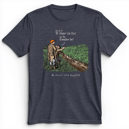 Beyond The Pale Premium Tee Heather Navy / S