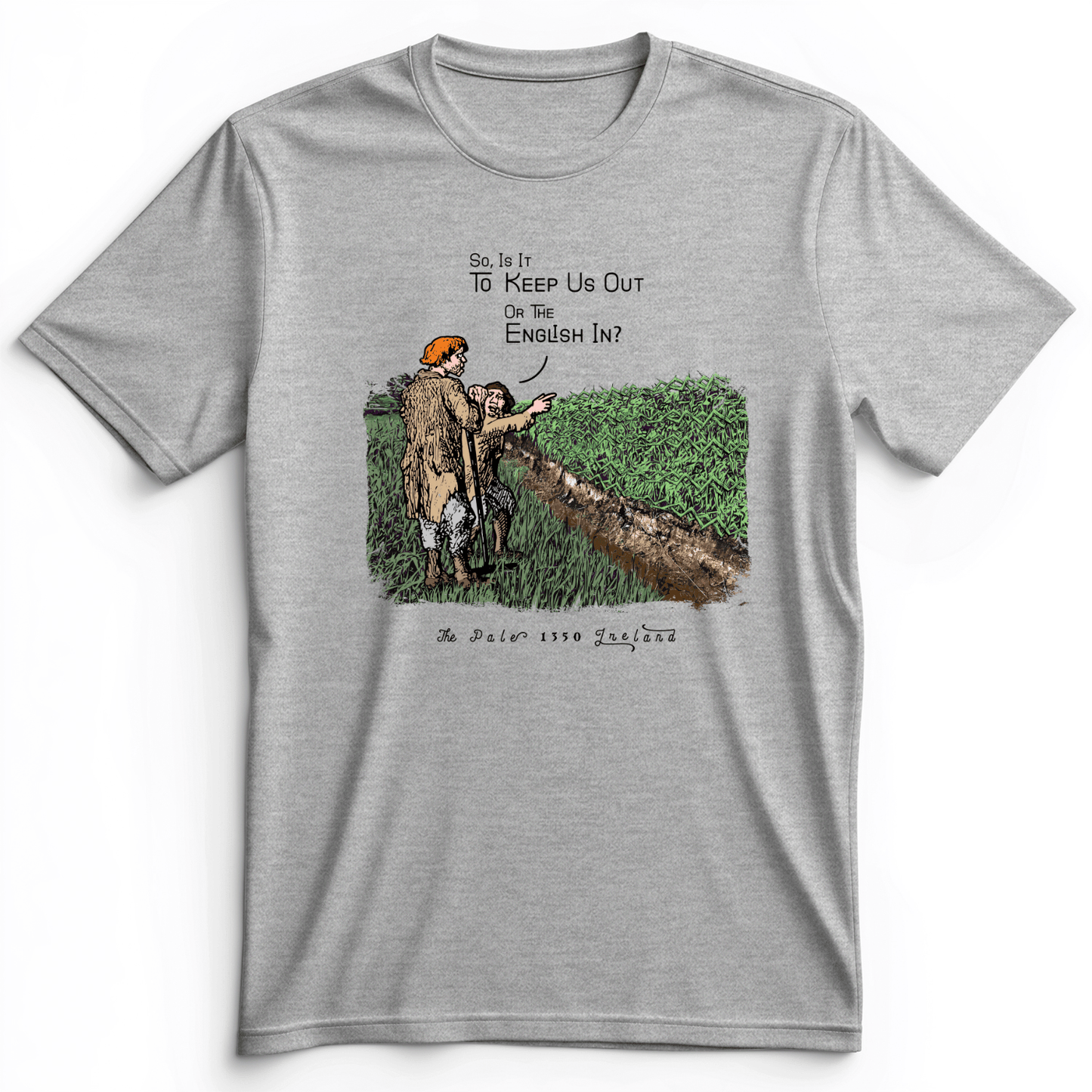 Beyond The Pale Premium Tee Athletic Heather / S