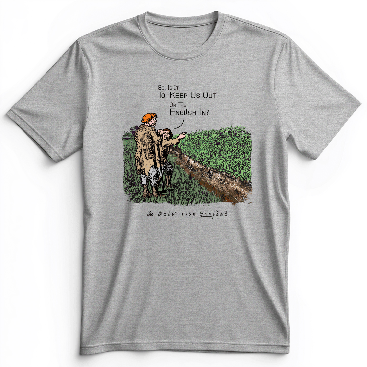 Beyond The Pale Premium Tee Athletic Heather / S