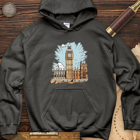 Big Ben Cultural Landmark Hoodie Charcoal / S