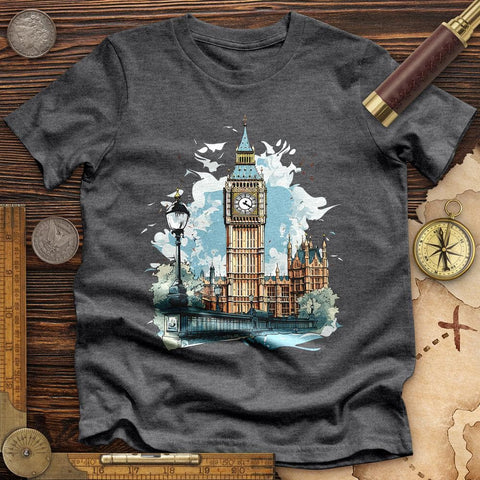 Big Ben High Quality Tee Dark Grey Heather / S