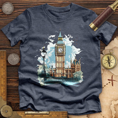 Big Ben High Quality Tee Heather Navy / S