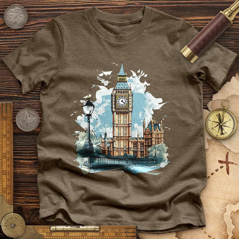 Big Ben High Quality Tee Heather Olive / S