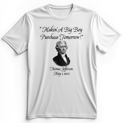 Big Boy Purchase Premium Tee White / S