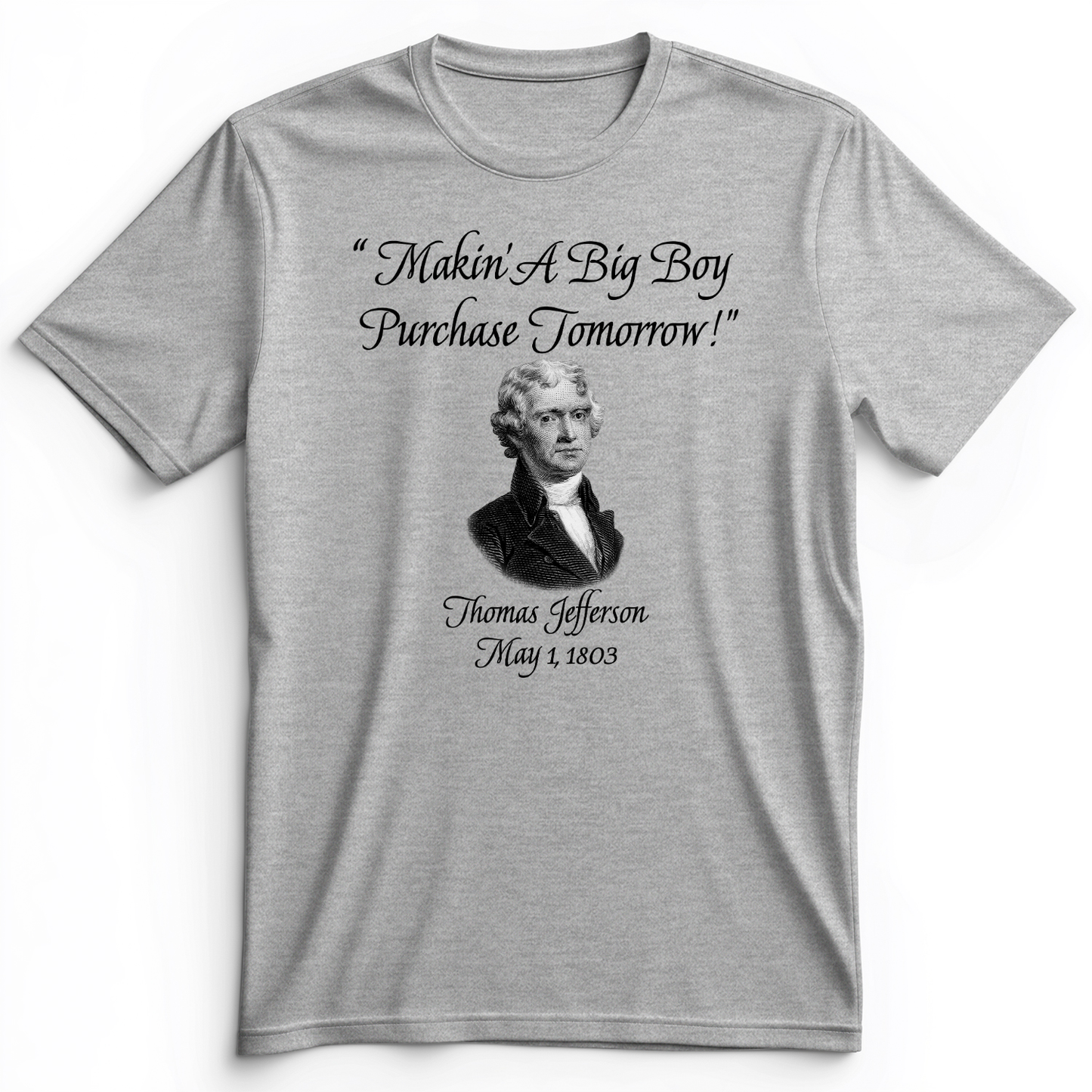 Big Boy Purchase Premium Tee Athletic Heather / S