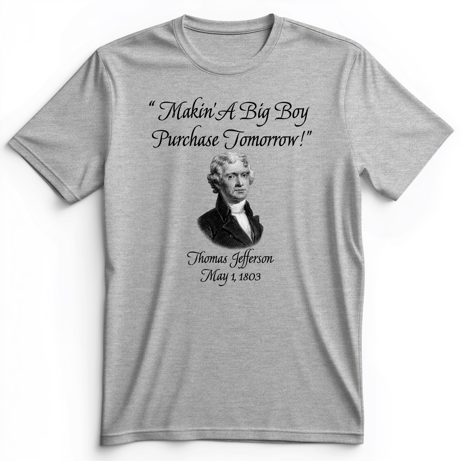 Big Boy Purchase Premium Tee Athletic Heather / S