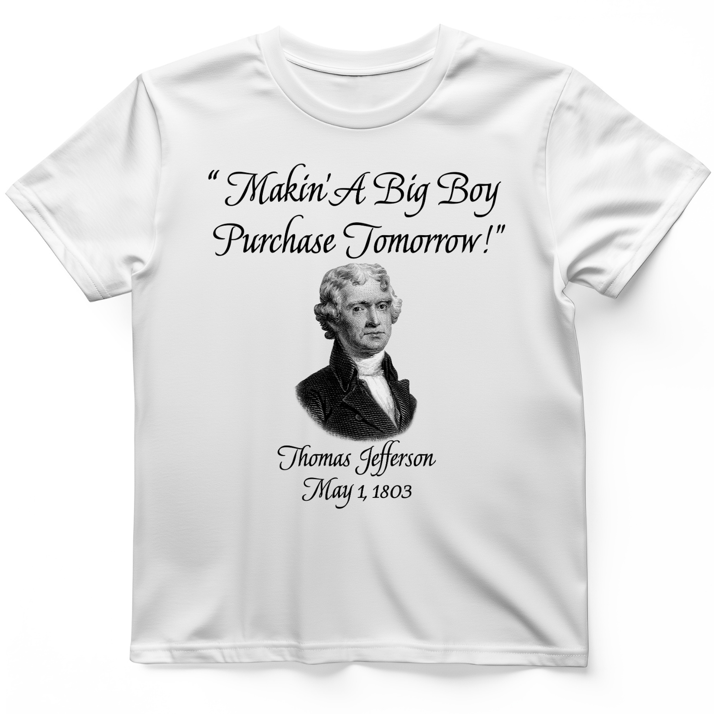 Big Boy Purchase T-Shirt White / S