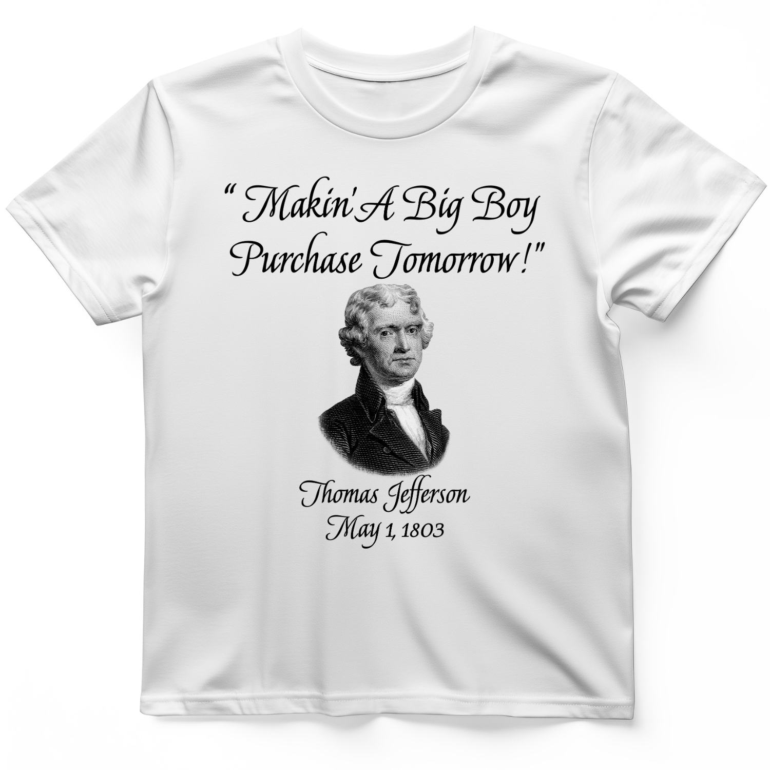 Big Boy Purchase T-Shirt White / S