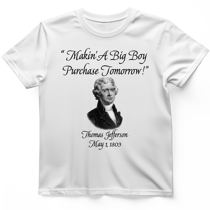 Big Boy Purchase T-Shirt White / S