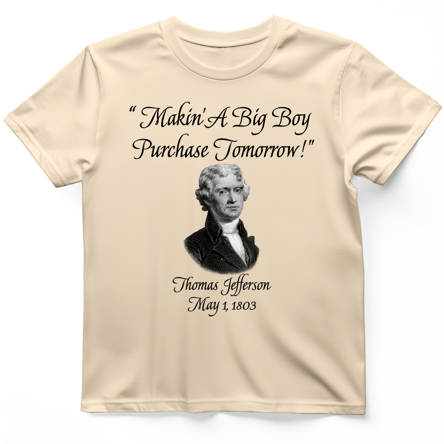 Big Boy Purchase T-Shirt Natural / S