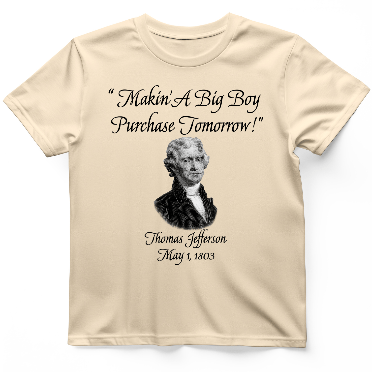 Big Boy Purchase T-Shirt Natural / S