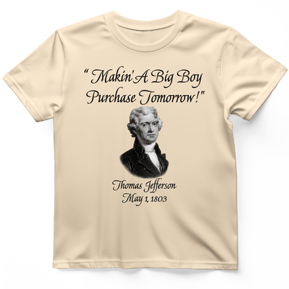 Big Boy Purchase T-Shirt Natural / S