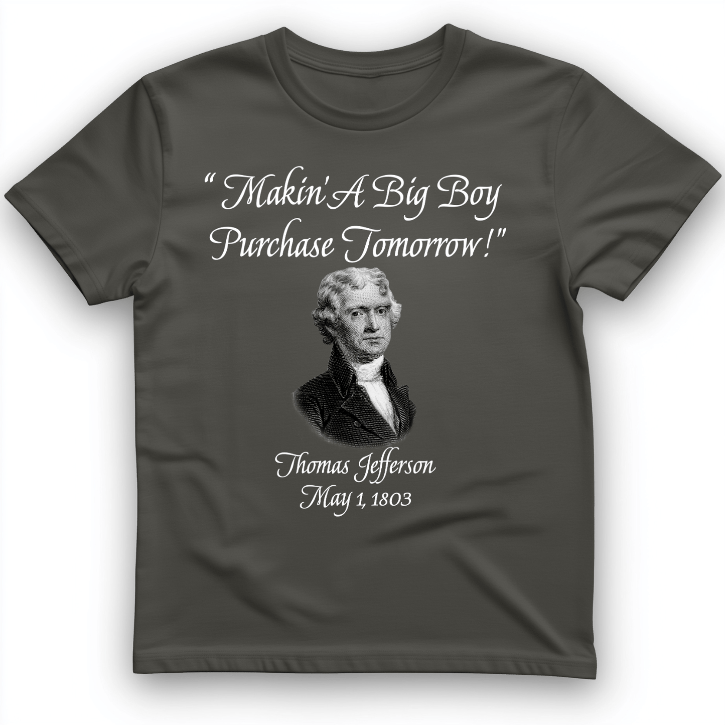 Big Boy Purchase T-Shirt Charcoal / S