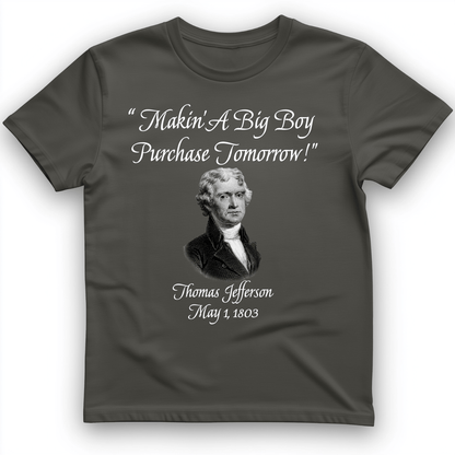 Big Boy Purchase T-Shirt Charcoal / S