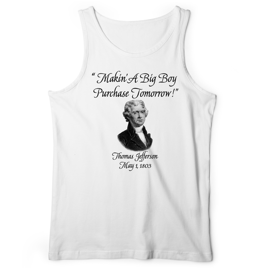 Big Boy Purchase Tank White / XS