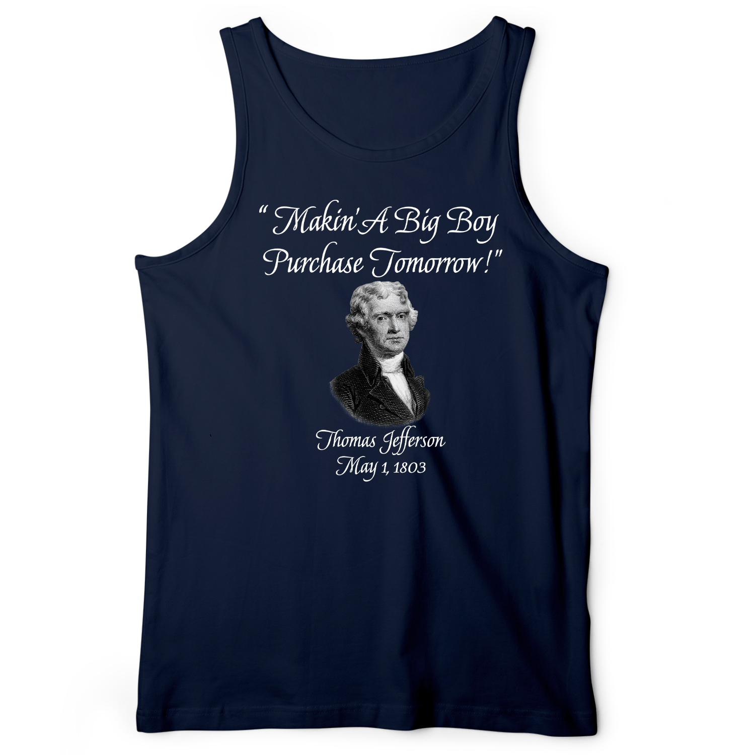 Big Boy Purchase Tank Navy / XS