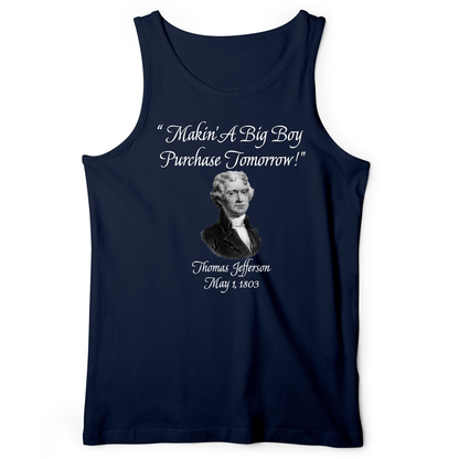 Big Boy Purchase Tank Navy / XS