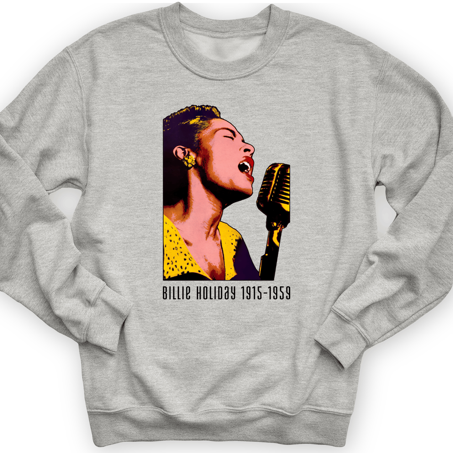 Billie Holiday Crewneck Sport Grey / S