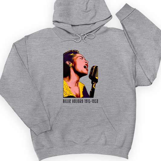 Billie Holiday Hoodie Sport Grey / S