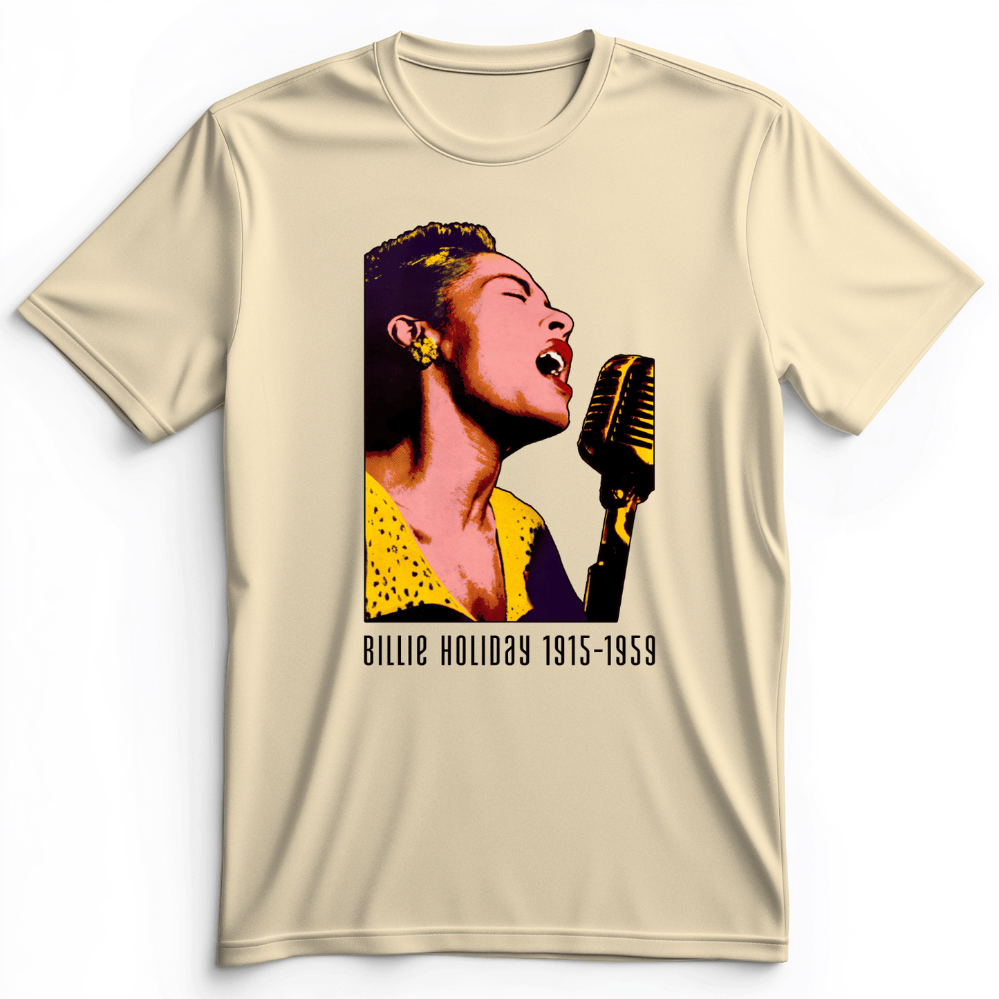 Billie Holiday Premium Tee Natural / S