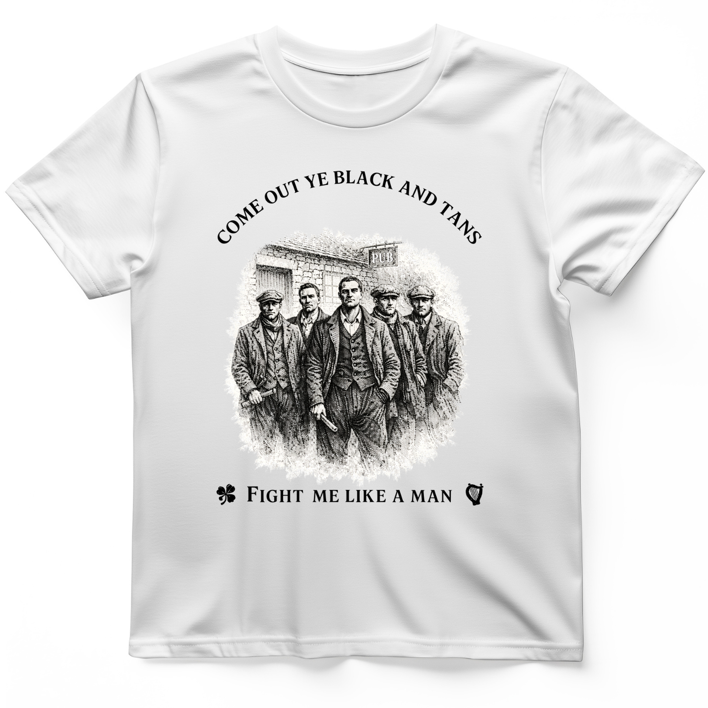 Black and Tans T-Shirt White / S