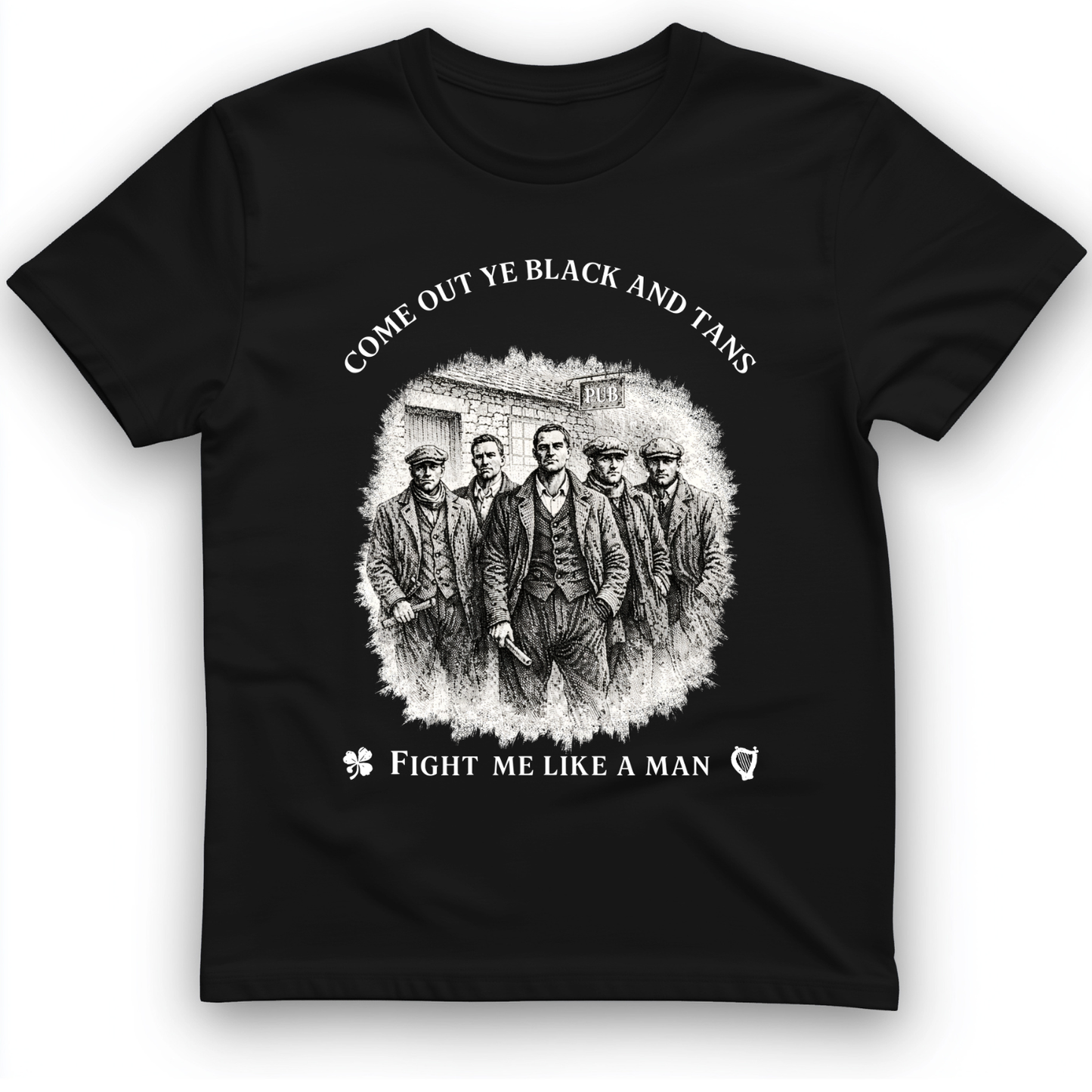 Black and Tans T-Shirt Black / S