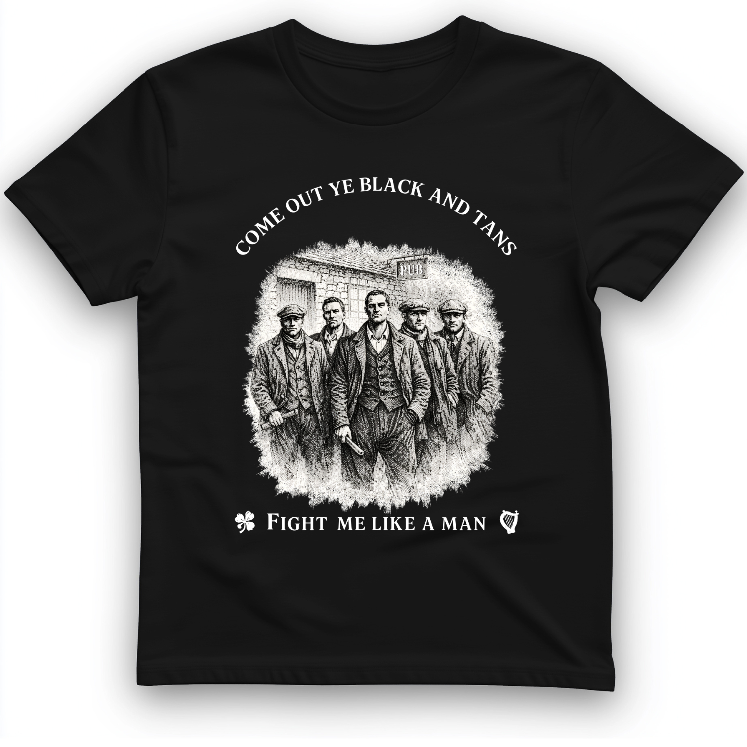 Black and Tans T-Shirt Black / S