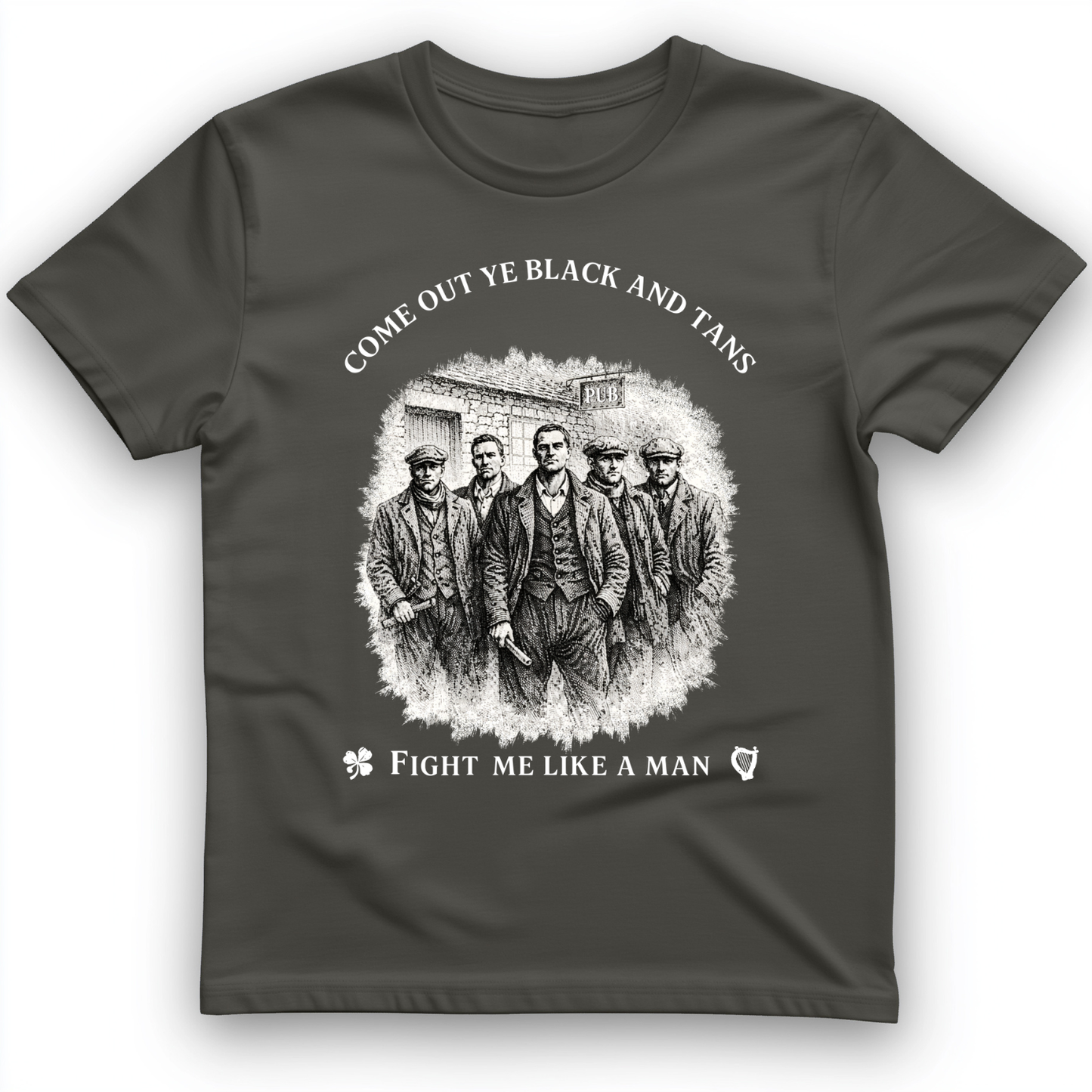 Black and Tans T-Shirt Charcoal / S