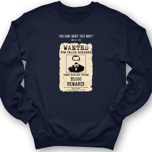Black Jack Ketchum Crewneck Navy / S