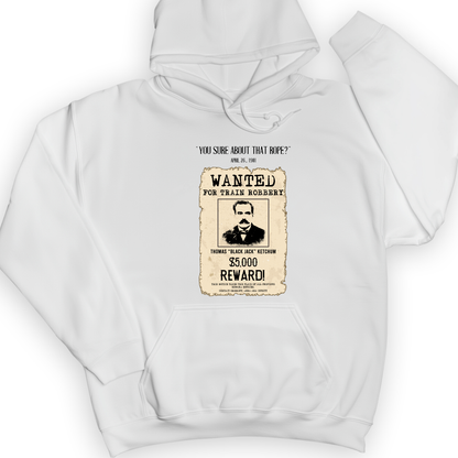 Black Jack Ketchum Hoodie White / S