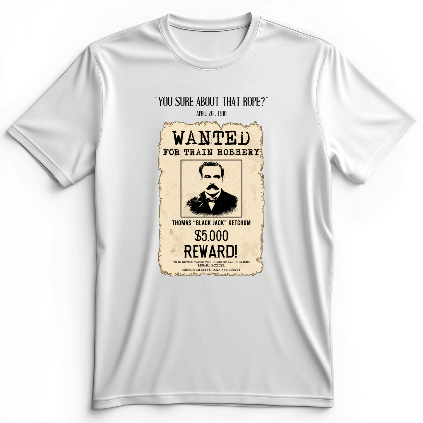 Black Jack Ketchum Premium Tee White / S