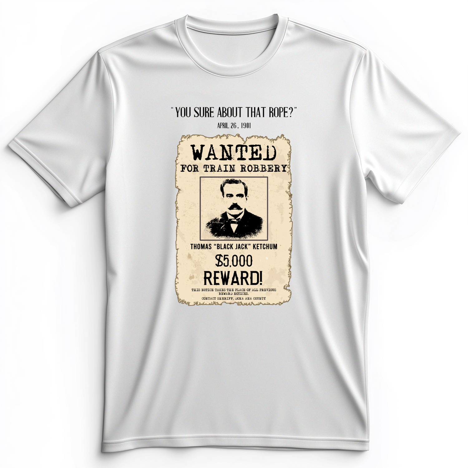 Black Jack Ketchum Premium Tee White / S