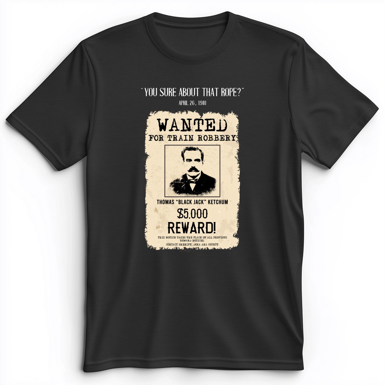 Black Jack Ketchum Premium Tee Dark Grey Heather / S