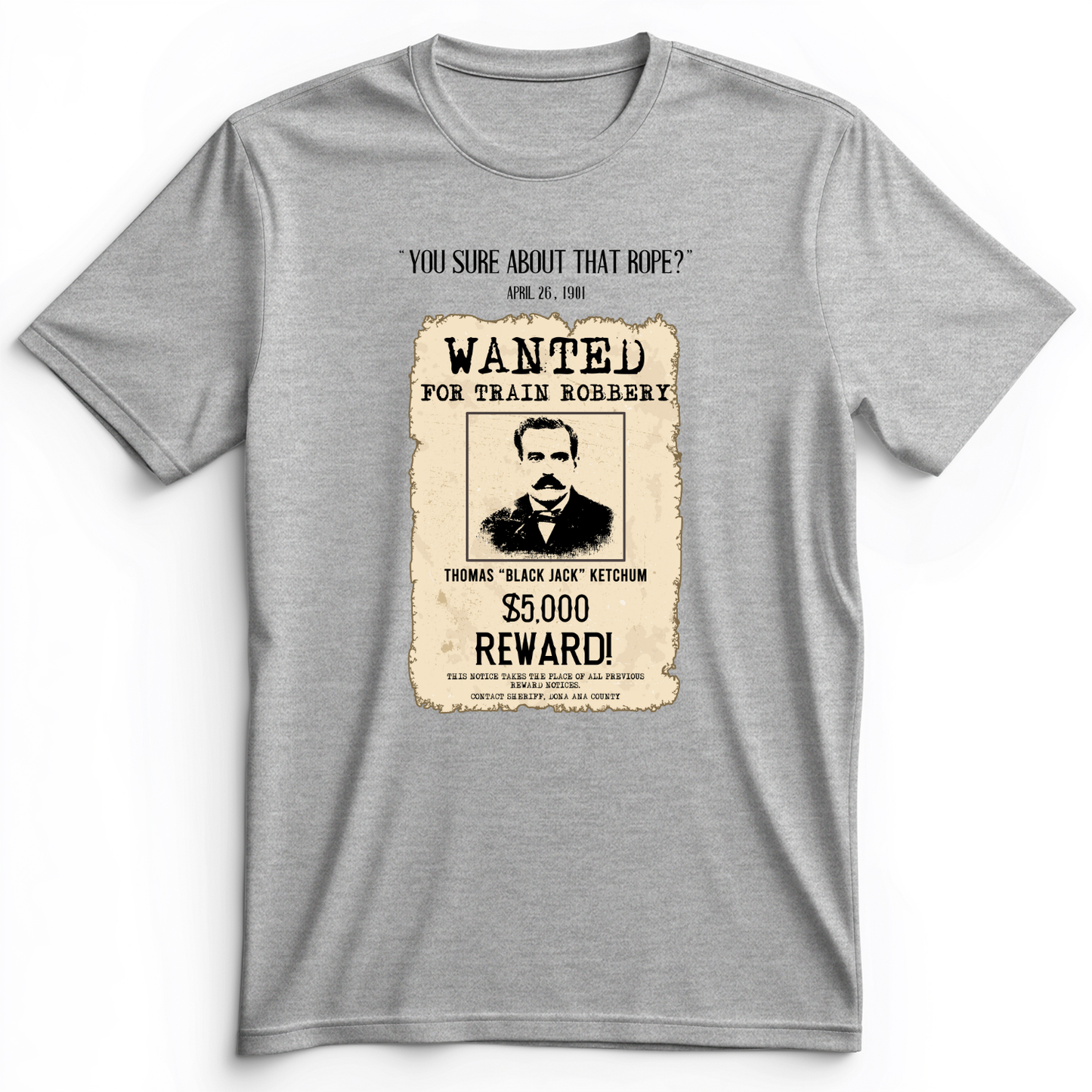 Black Jack Ketchum Premium Tee Athletic Heather / S