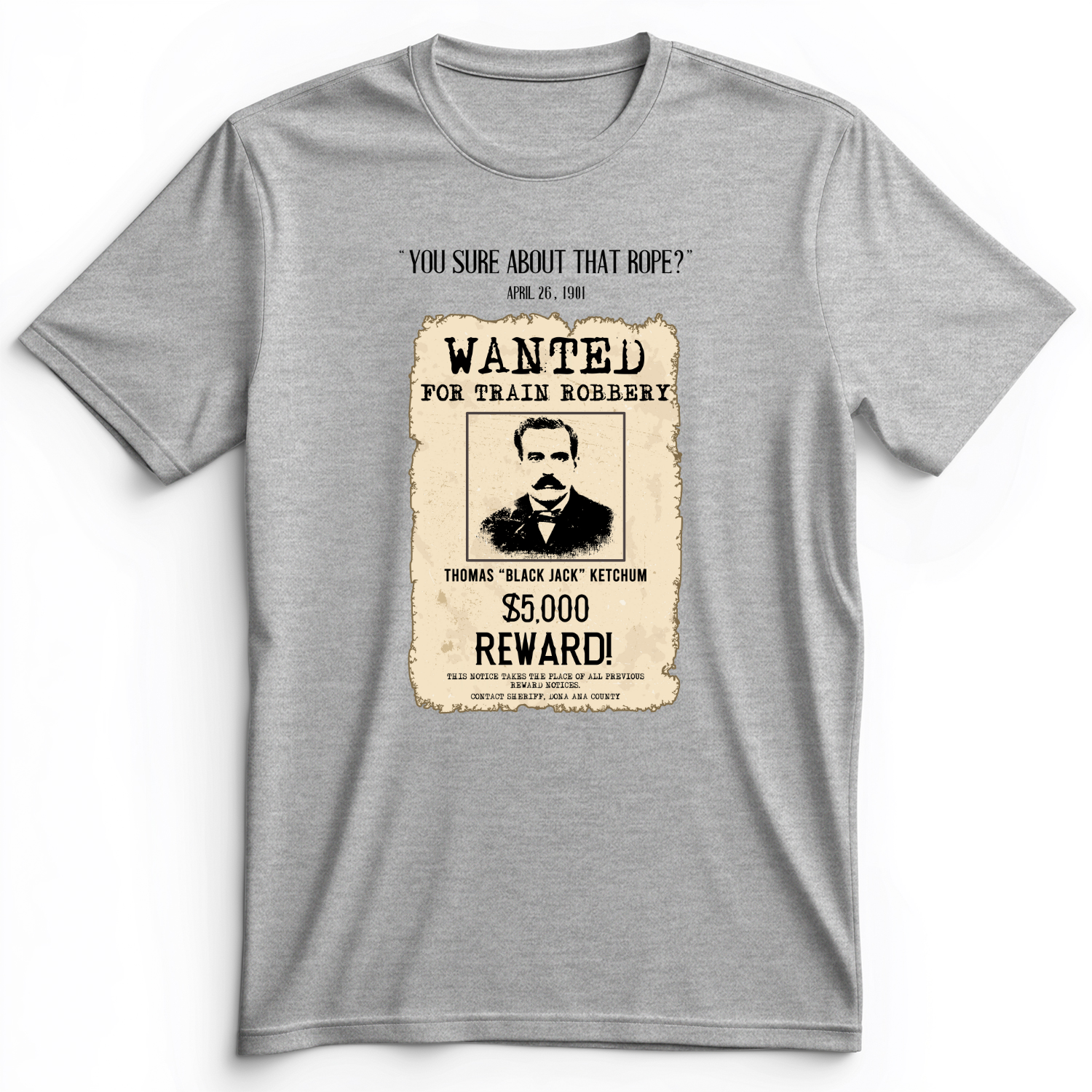 Black Jack Ketchum Premium Tee Athletic Heather / S