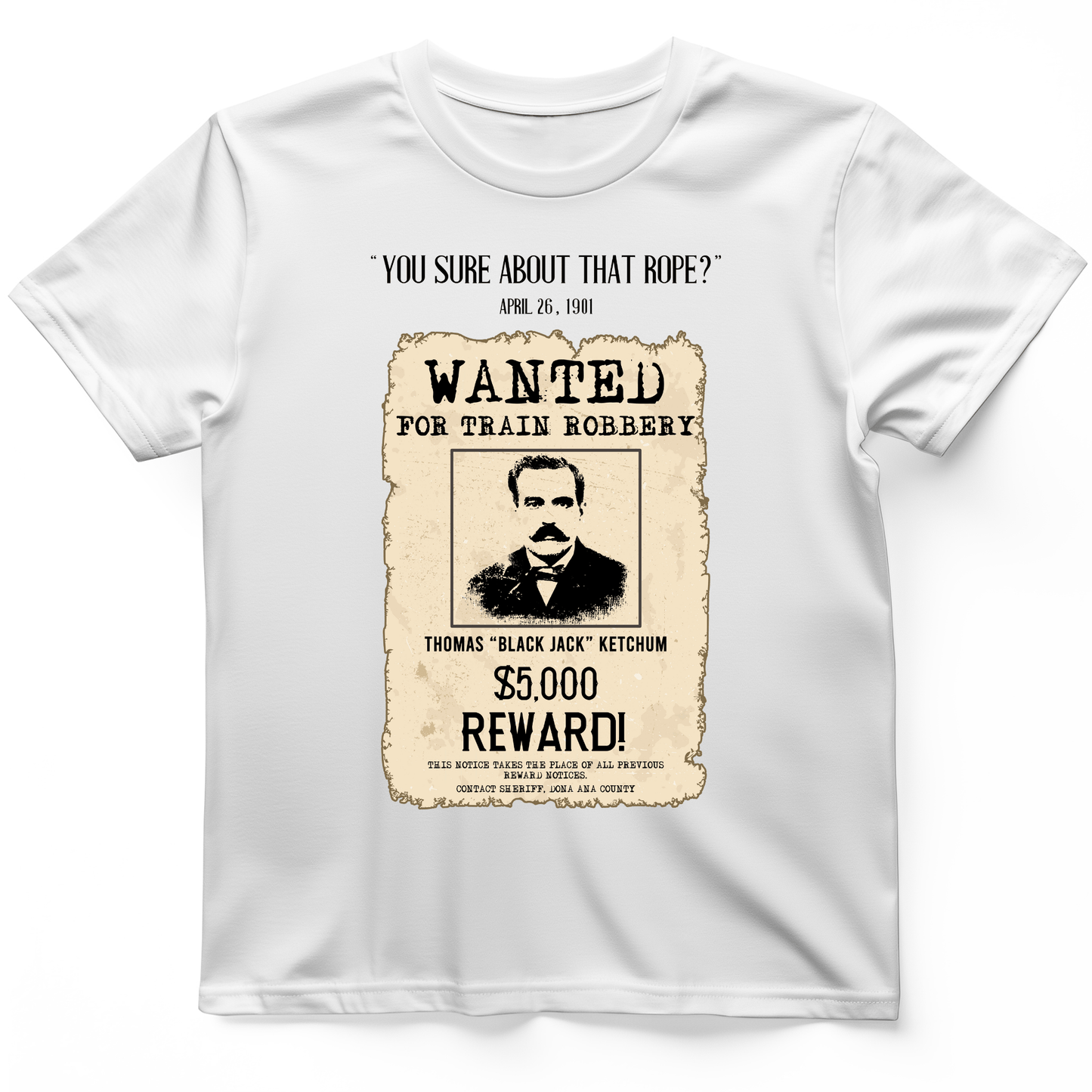 Black Jack Ketchum T-Shirt White / S