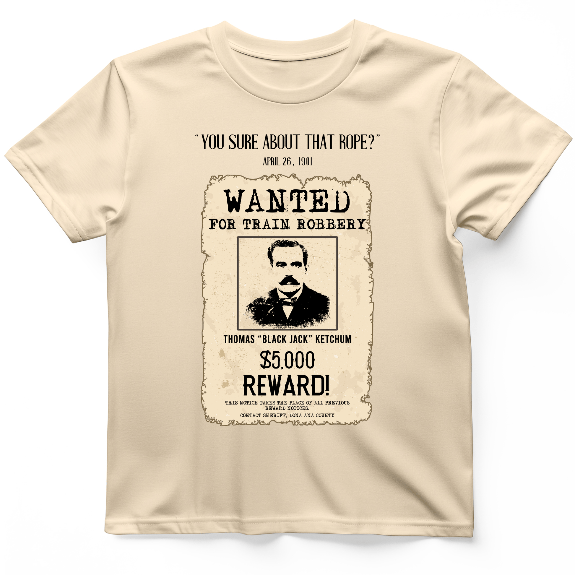 Black Jack Ketchum T-Shirt Natural / S