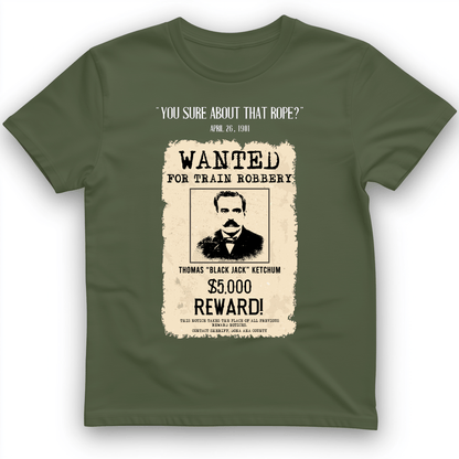 Black Jack Ketchum T-Shirt Military Green / S